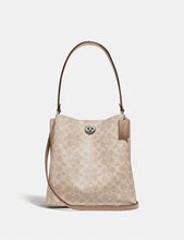 Load image into Gallery viewer, COACH Charlie Bucket Bag in Signature Canvas in Beige
