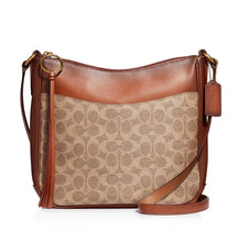 Load image into Gallery viewer, Coach Women&#39;s Chaise Signature Coated Canvas Crossbody - Tan Rust
