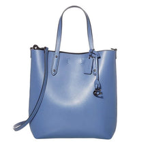 Load image into Gallery viewer, COACH Central Shopper Tote (Stone Blue/Gunmetal) Handbags
