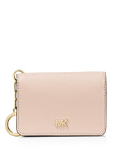 Load image into Gallery viewer, Michael Kors Crossgrain Leather Key Ring card holder
