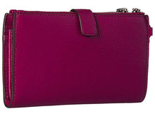 Load image into Gallery viewer, Michael Kors Double Zip Wristlet (Garnet) Wristlet Handbags
