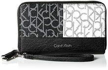 Load image into Gallery viewer, Calvin Klein Key Item Monogram Large Zip Around Wallet
