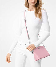 Load image into Gallery viewer, Michael Michael Kors Crossgrain Leather Dome Crossbody
