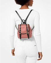 Load image into Gallery viewer, MICHAEL Michael Kors Nylon Mini Exta Small Backpack Rose/Gold
