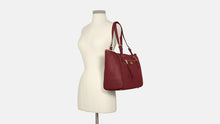 Load image into Gallery viewer, COACH Kleo Carryall - Gold/Cherry
