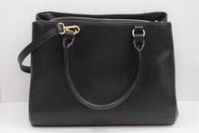 Load image into Gallery viewer, INC International Concepts Crossbody Oliviya Europe Black Faux Leather Satchel
