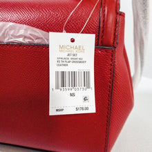 Load image into Gallery viewer, Michael Michael Kors Jet Set Extra-Small Crossbody - bright red/gold
