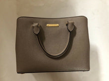 Load image into Gallery viewer, Michael Kors Savannah Medium Satchel, Leather, Dark Dune
